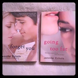 Jennifer Echols: Forget You and Going too far